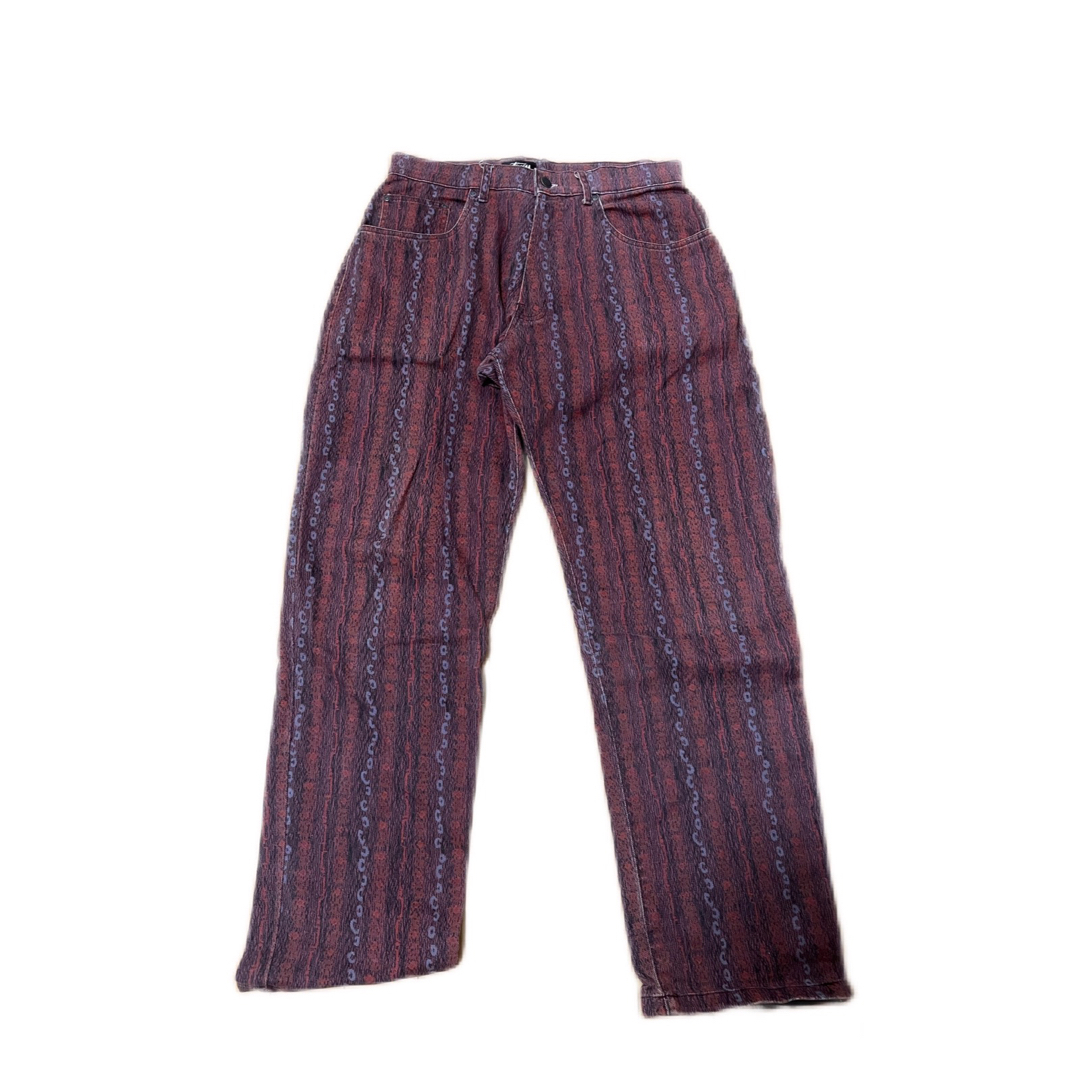 STUSSY - 80's old stussy 総柄パンツの通販 by 衍 STUSSY - 80's old stussy 総柄パンツの通販 by 衍