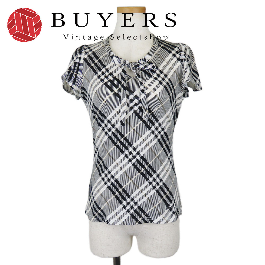 BURBERRY BLUE LABEL - 【中古】 バーバリーブルーレーベル 半袖 BURBERRY BLUE LABEL - 【中古】 バーバリーブルーレーベル 半袖