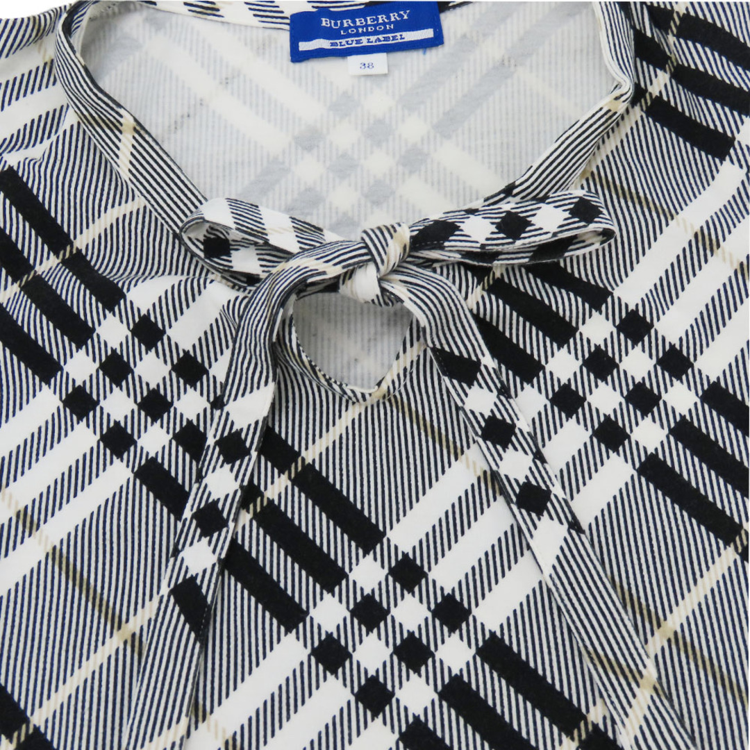 BURBERRY BLUE LABEL - 【中古】 バーバリーブルーレーベル 半袖 BURBERRY BLUE LABEL - 【中古】 バーバリーブルーレーベル 半袖