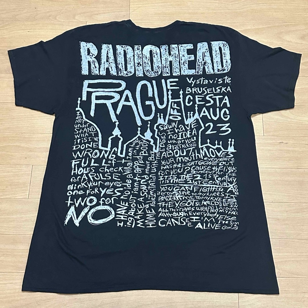 RADIO HEAD レディオヘッド バンドTシャツ/バンT/USED/古着の RADIO HEAD レディオヘッド バンドTシャツ/バンT/USED/古着の