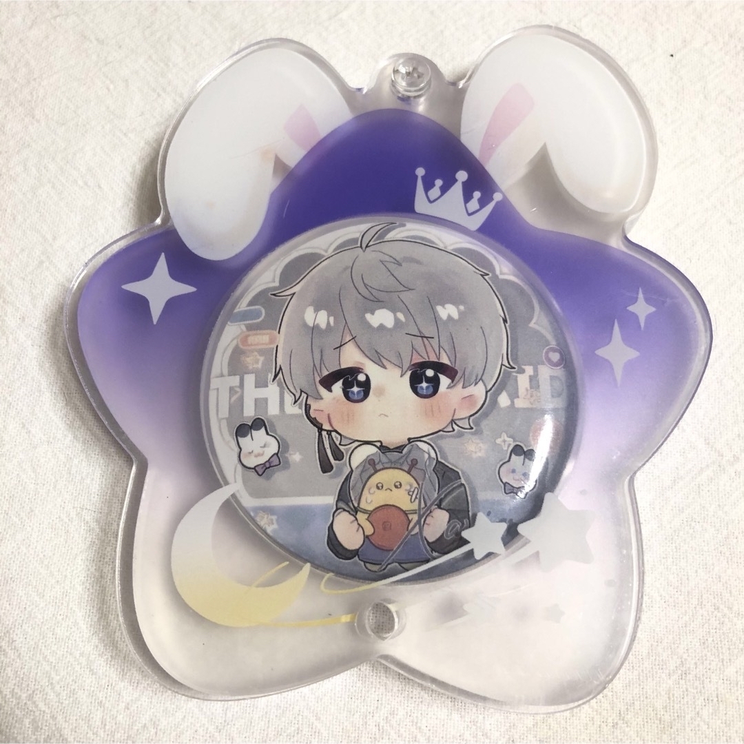 恋と深空 セイヤ うさぎ 58mm バッジ ケース ポーチ グッズ キー 恋と深空 セイヤ うさぎ 58mm バッジ ケース ポーチ グッズ キー