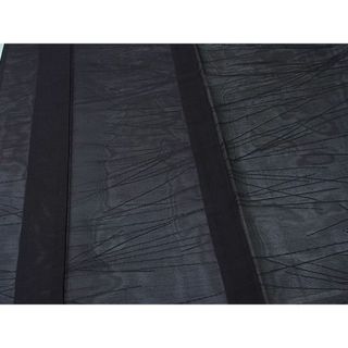 平和屋着物■夏物　色無地　吉祥紋紗　似せ紫色　洗える着物　CAAF6968ch(着物)