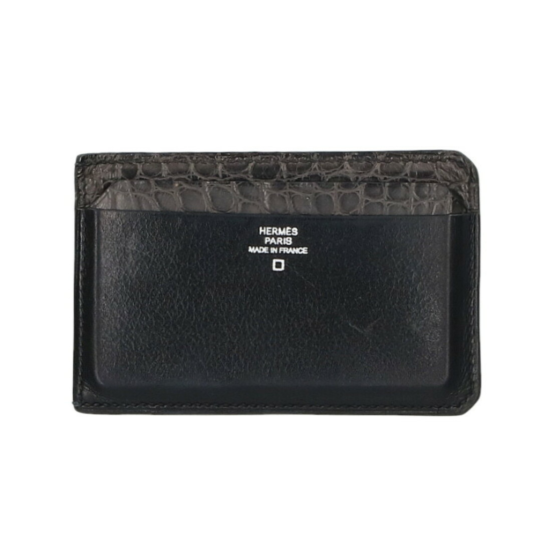HERMES - エルメス シティ 4CC A刻印 アリゲーター切替レザー HERMES - エルメス シティ 4CC A刻印 アリゲーター切替レザー