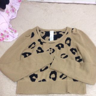 ムルーア(MURUA)のヒョウ柄ニット(ニット/セーター)