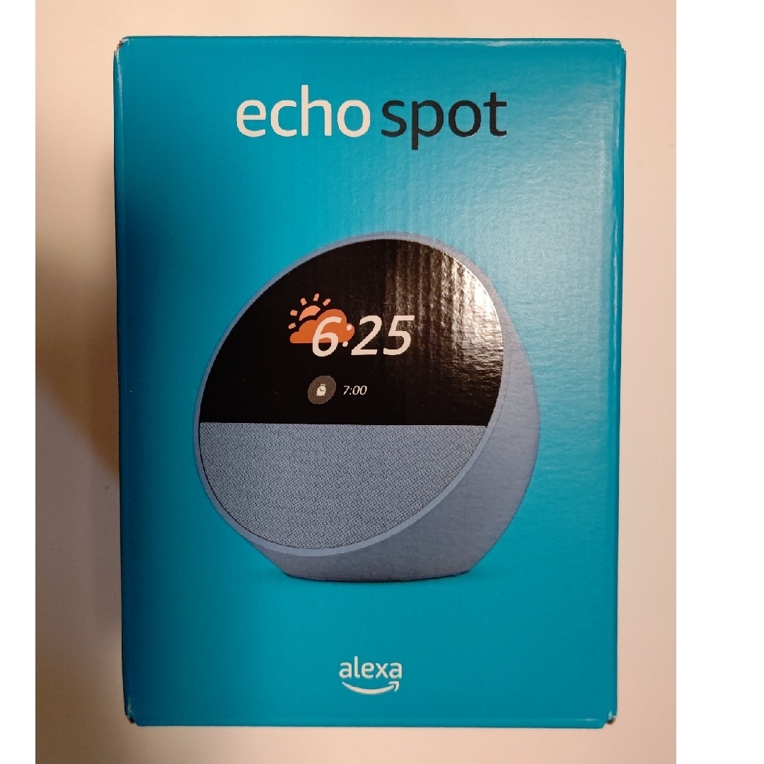 Amazon Echo Spot(2024年発売)オーシャンブルー Amazon Echo Spot(2024年発売)オーシャンブルー