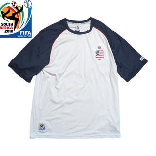 2010 ブラジル ワールドカップ アメリカ代表 半袖 ゲームシャツ(Tシャツ(半袖/袖なし))