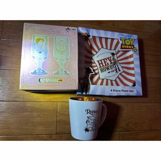 ディズニー(Disney)のディズニー　食器セット　マグカップ　ペアグラス 一番くじ(食器)