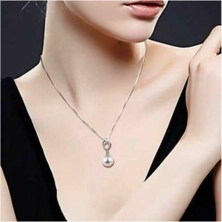 パール ネックレス シルバー925 ペンダント レディース(ノーカラージャケット)