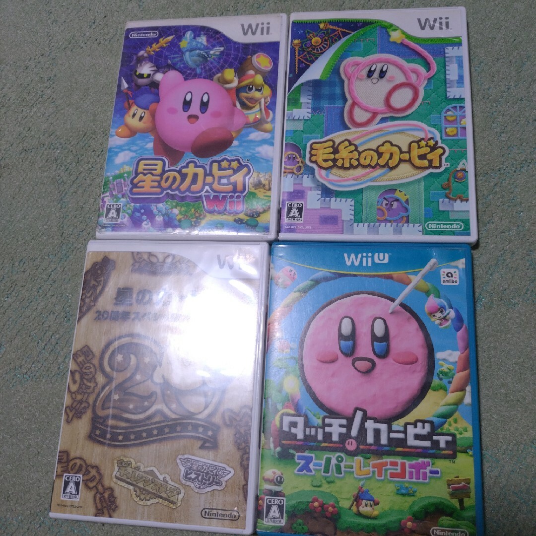 美品】Wii 星のカービィ20周年コレクション たまる 美品】Wii 星のカービィ20周年コレクション たまる