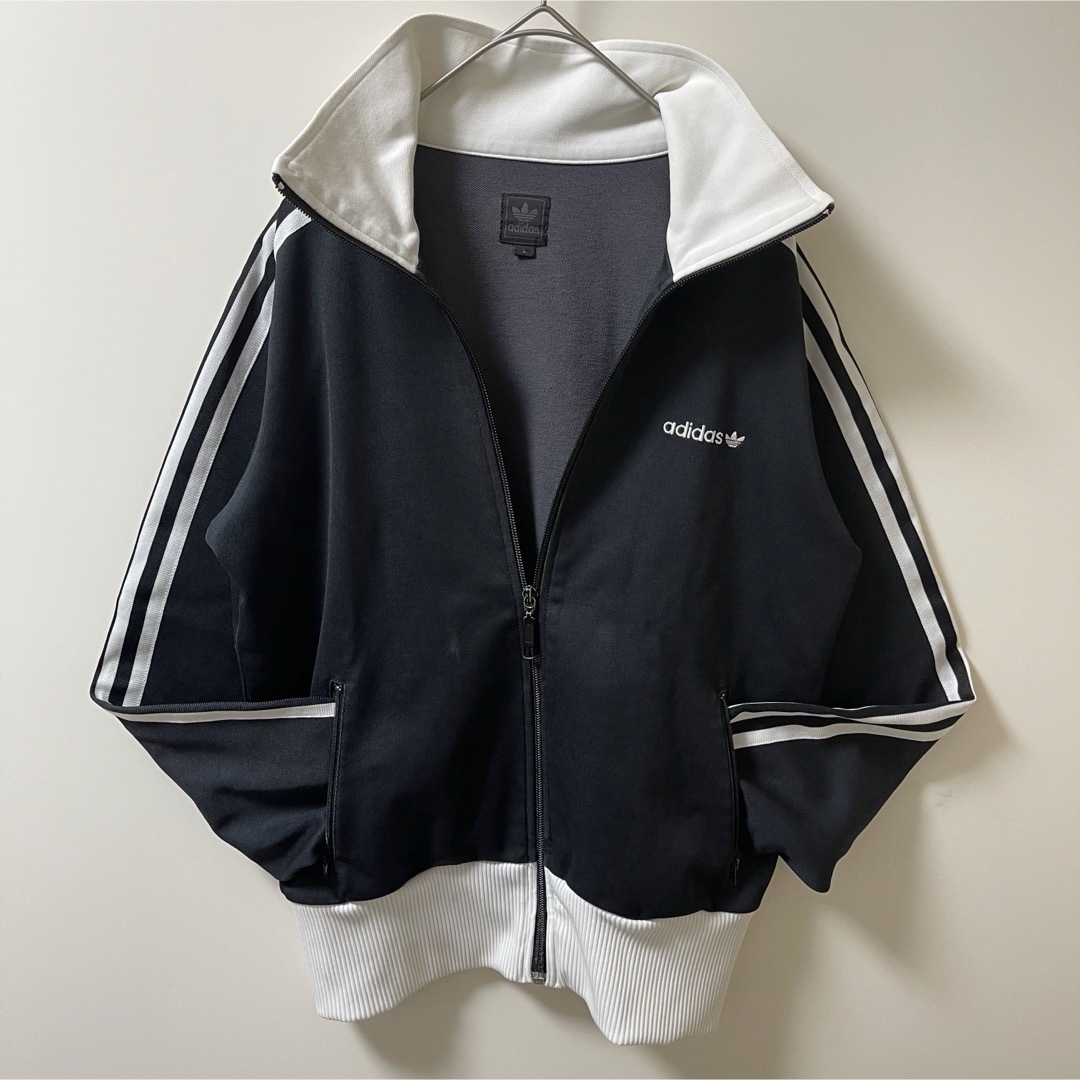 adidas - 80s】古着女子アディダス刺繍トラックジャケット古着 adidas - 80s】古着女子アディダス刺繍トラックジャケット古着