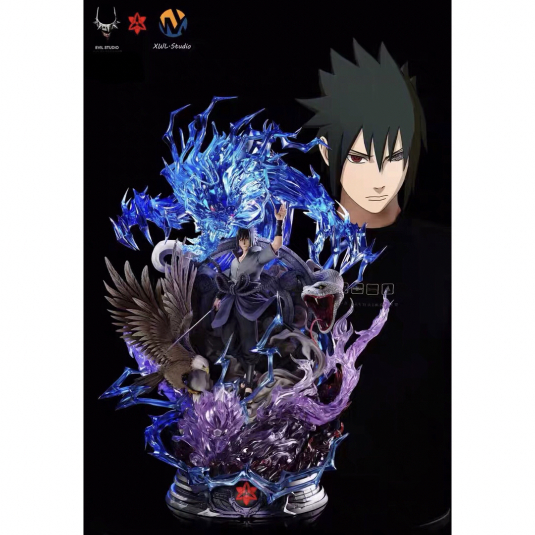 ナルト NARUTO うちはサスケ フィギュア ガレージキット GK EX版 ナルト NARUTO うちはサスケ フィギュア ガレージキット GK EX版