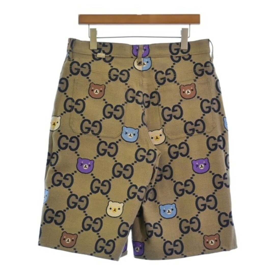 GUCCI - GUCCI グッチ ショートパンツ 34(XL位) 紺 【古着 GUCCI - GUCCI グッチ ショートパンツ 34(XL位) 紺 【古着