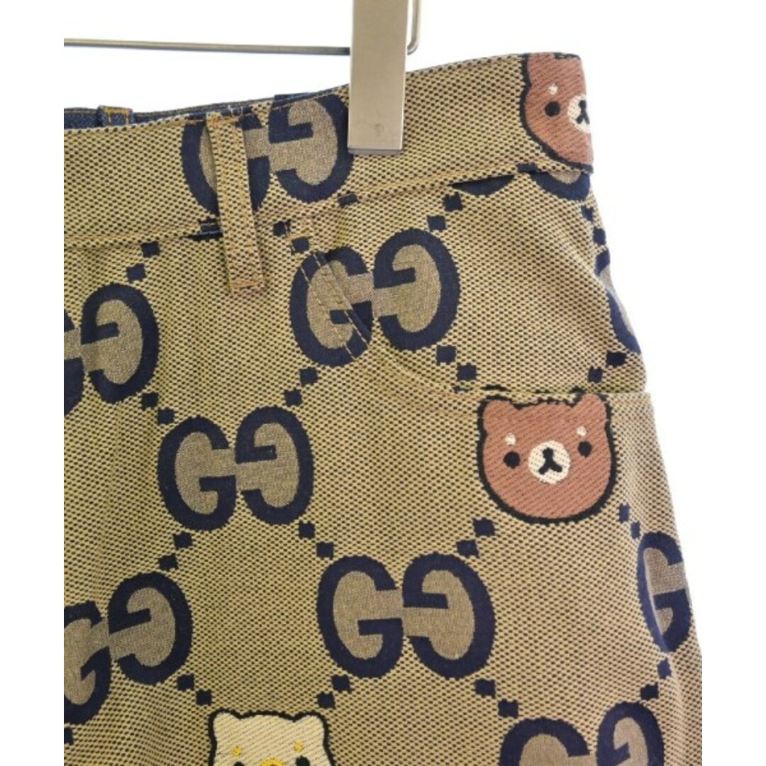GUCCI - GUCCI グッチ ショートパンツ 34(XL位) 紺 【古着 GUCCI - GUCCI グッチ ショートパンツ 34(XL位) 紺 【古着