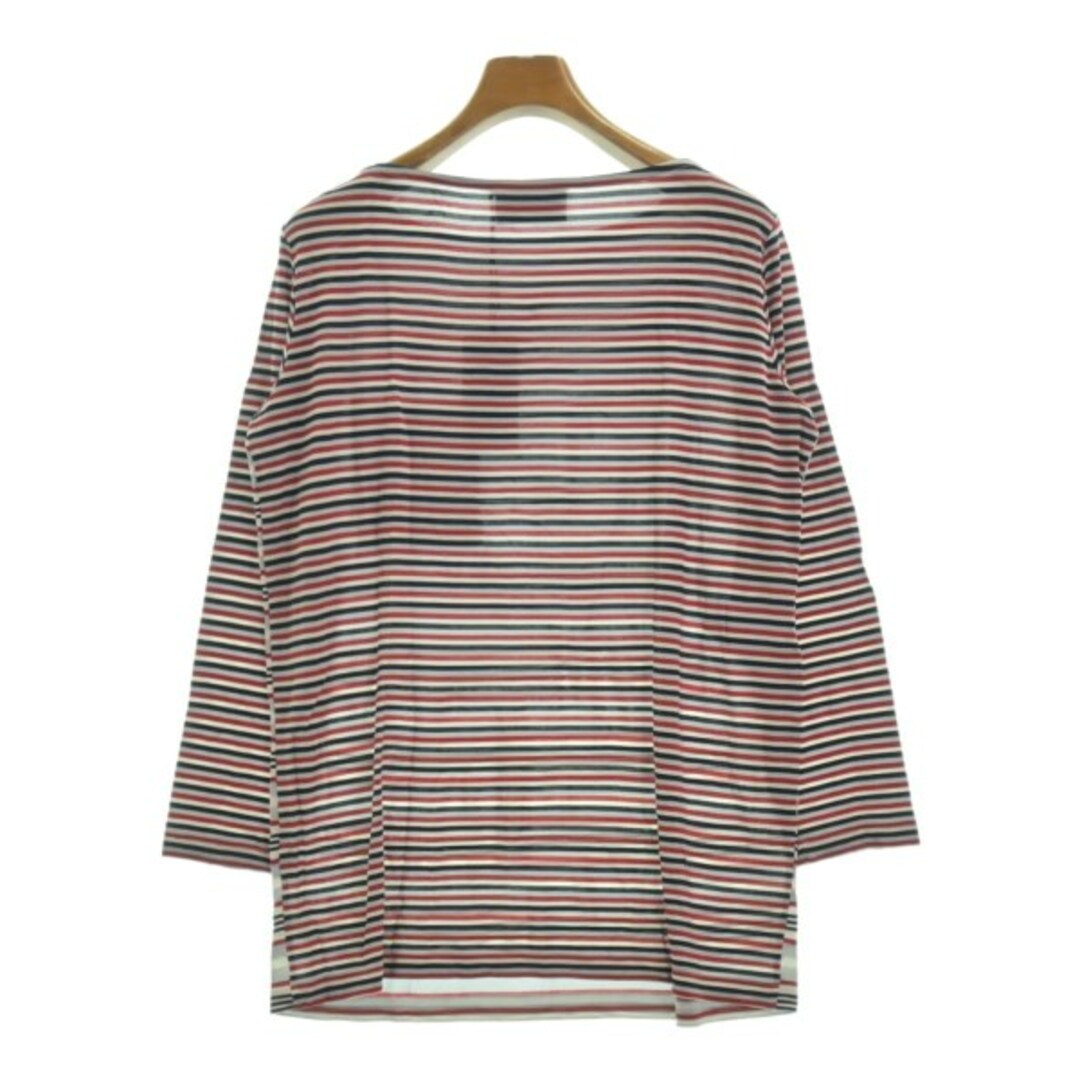 PRADA プラダ Tシャツ・カットソー L 赤x紺x白xグレー(ボーダー PRADA プラダ Tシャツ・カットソー L 赤x紺x白xグレー(ボーダー