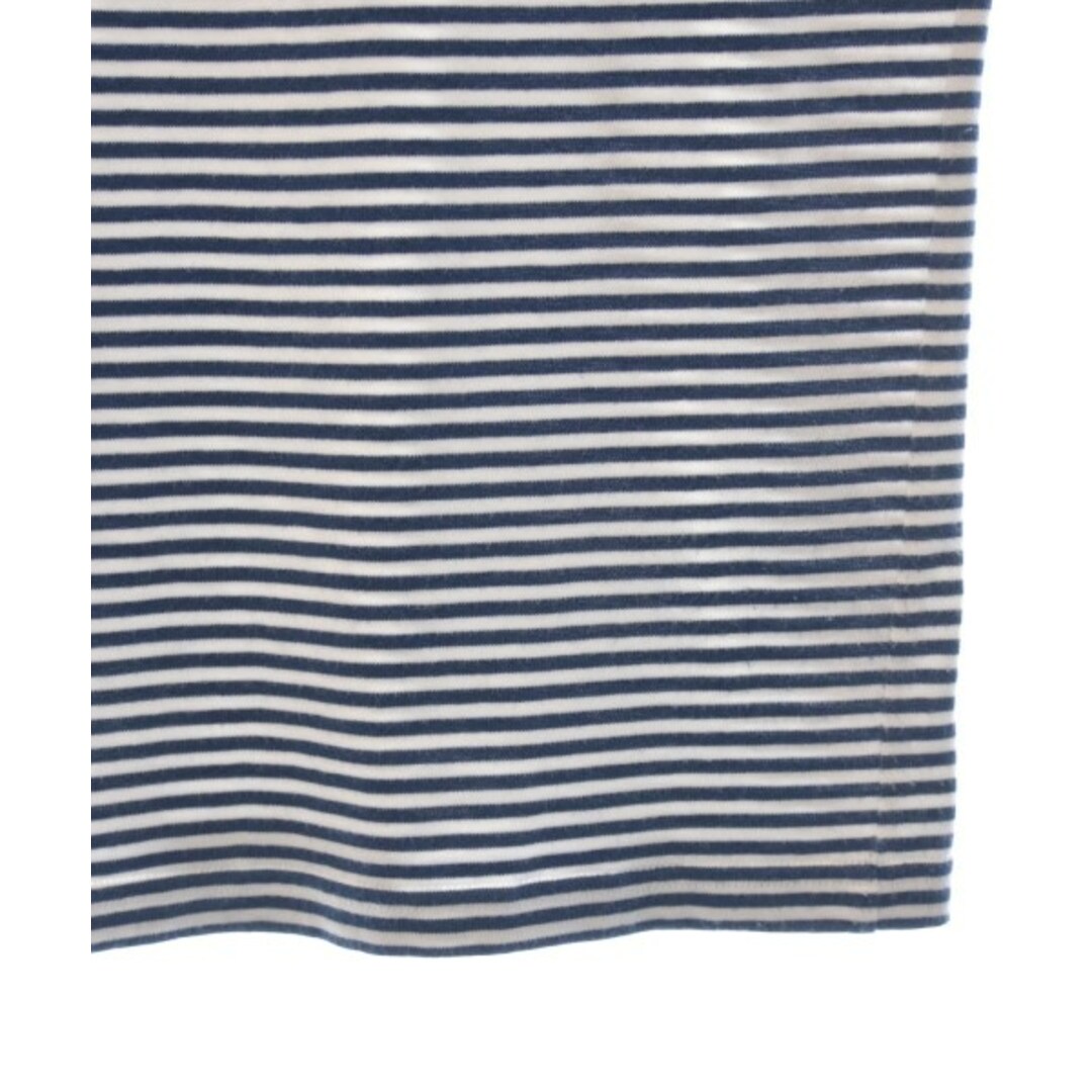 CELINE セリーヌ Tシャツ・カットソー XS 紺x白(ボーダー CELINE セリーヌ Tシャツ・カットソー XS 紺x白(ボーダー