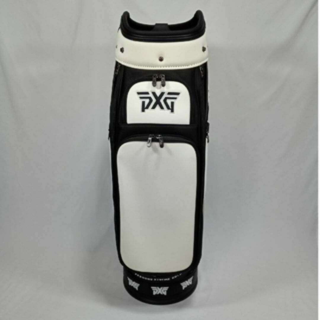 新品】PXG キャディーバック ホワイト&ブラック 新品】PXG キャディーバック ホワイト&ブラック