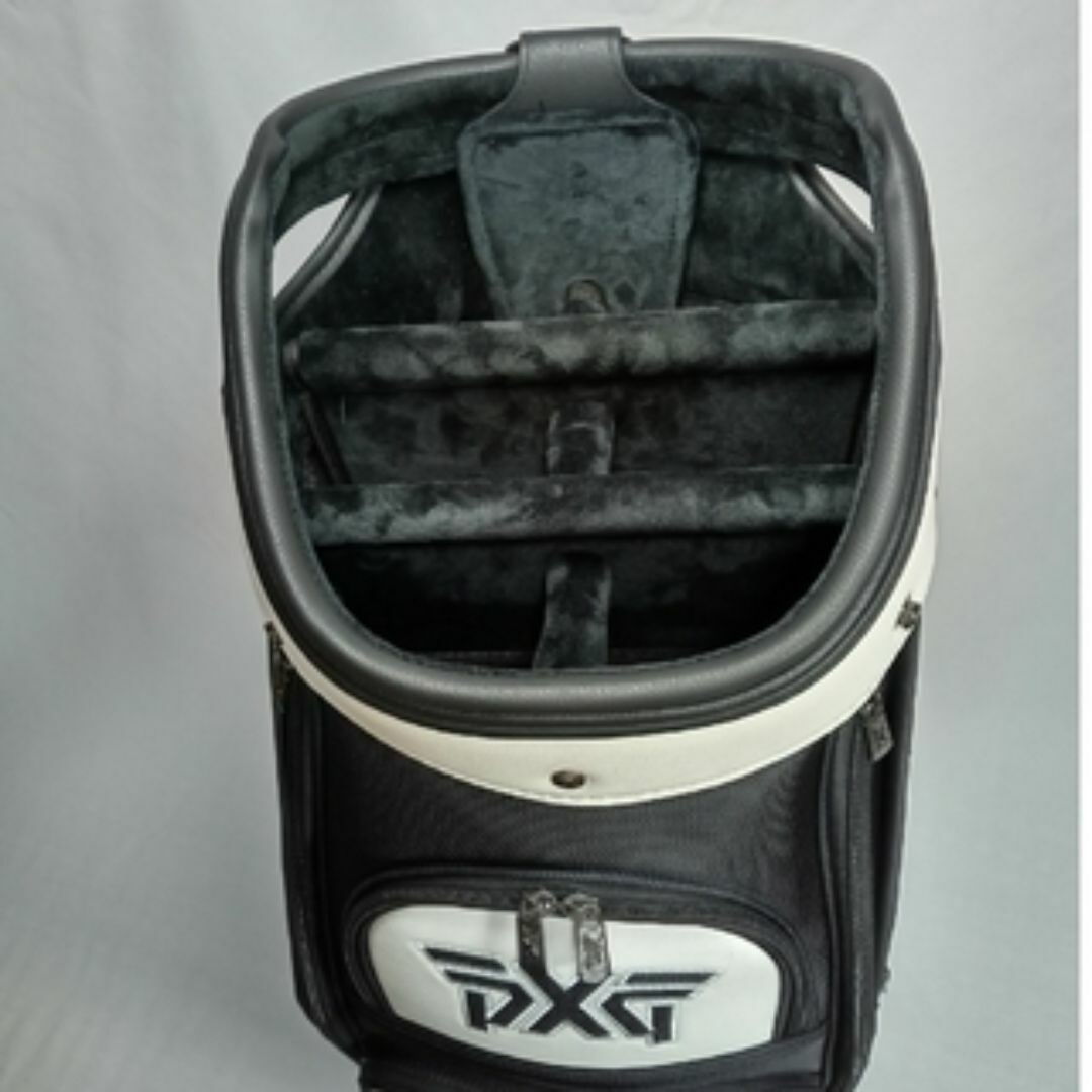 新品】PXG キャディーバック ホワイト&ブラック 新品】PXG キャディーバック ホワイト&ブラック