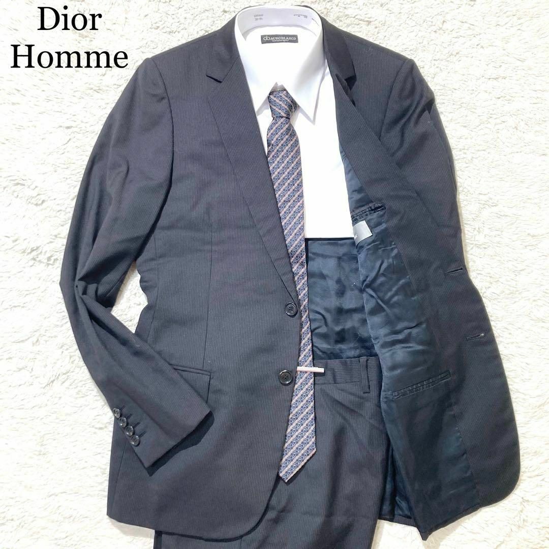DIOR HOMME - Dior Homme スーツ セットアップ ブラック DIOR HOMME - Dior Homme スーツ セットアップ ブラック