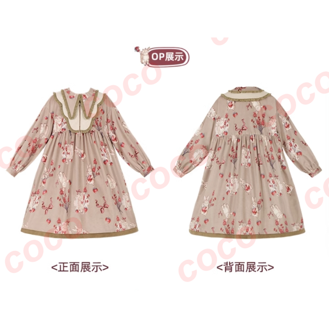 オリジナル lolita クラシカル カーキ色 ロリータ ワンピース　L263＃ オリジナル lolita クラシカル カーキ色 ロリータ ワンピース