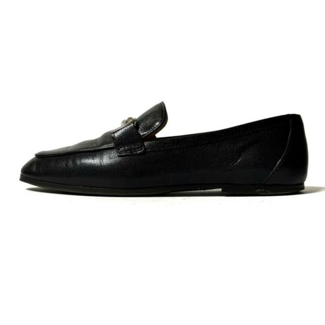 TOD'S(トッズ) ローファー 36 レディース - 黒 アウトソール張替 TOD'S(トッズ) ローファー 36 レディース - 黒 アウトソール張替