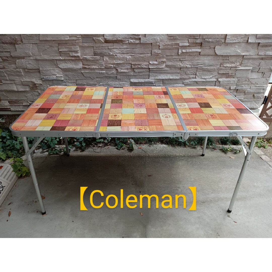 Coleman - 【Coleman】ナチュラルモザイク リビングテーブル 140 Coleman - 【Coleman】ナチュラルモザイク リビングテーブル 140