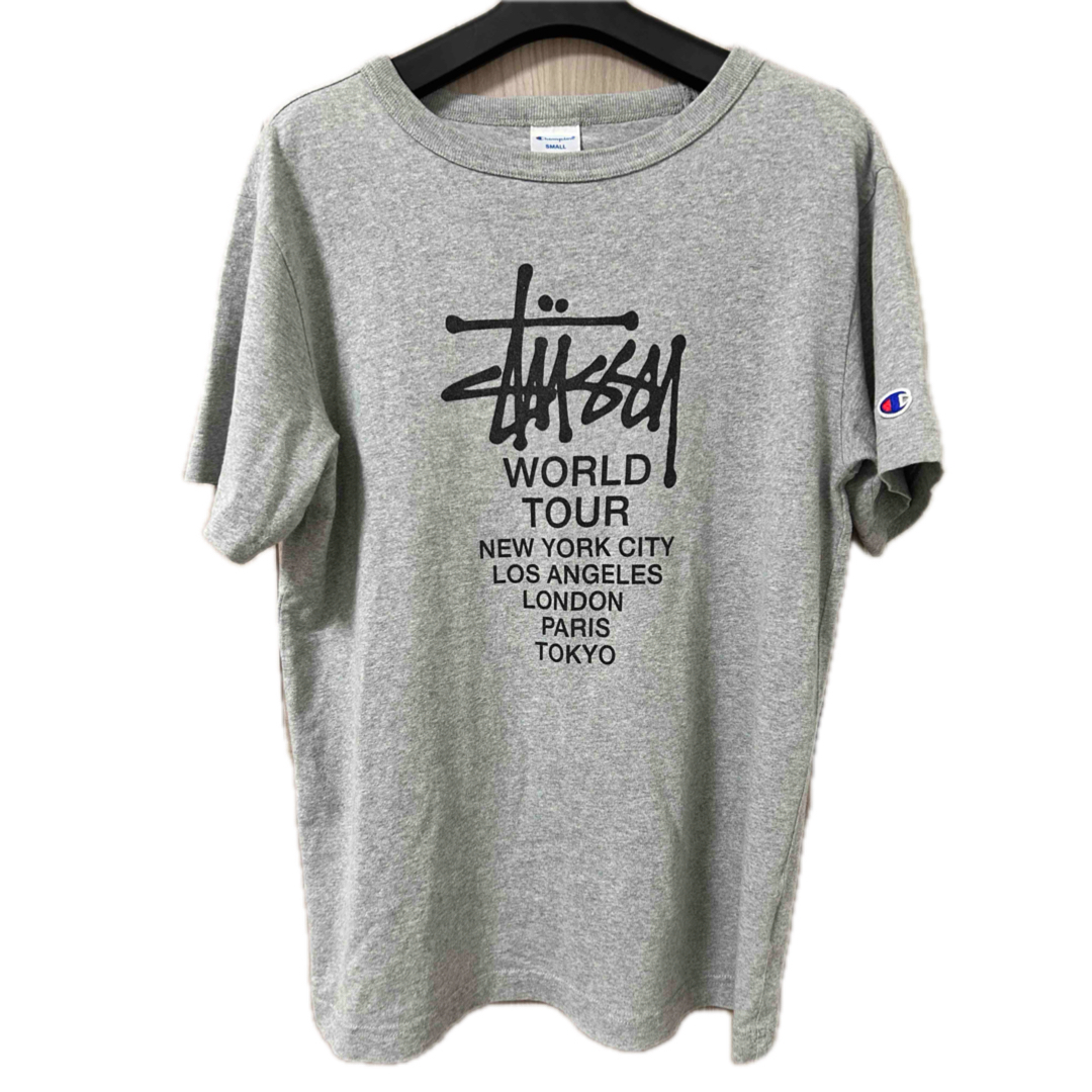 STUSSY - 【早い者勝ち/人気コラボ】stussy champion コラボ T STUSSY - 【早い者勝ち/人気コラボ】stussy champion コラボ T