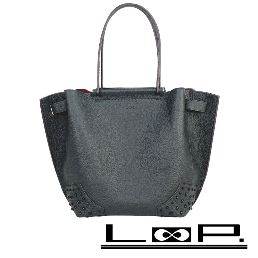 TOD'S - □新同□ トッズ ウェーブトート ハンド ショルダー TOD'S - □新同□ トッズ ウェーブトート ハンド ショルダー