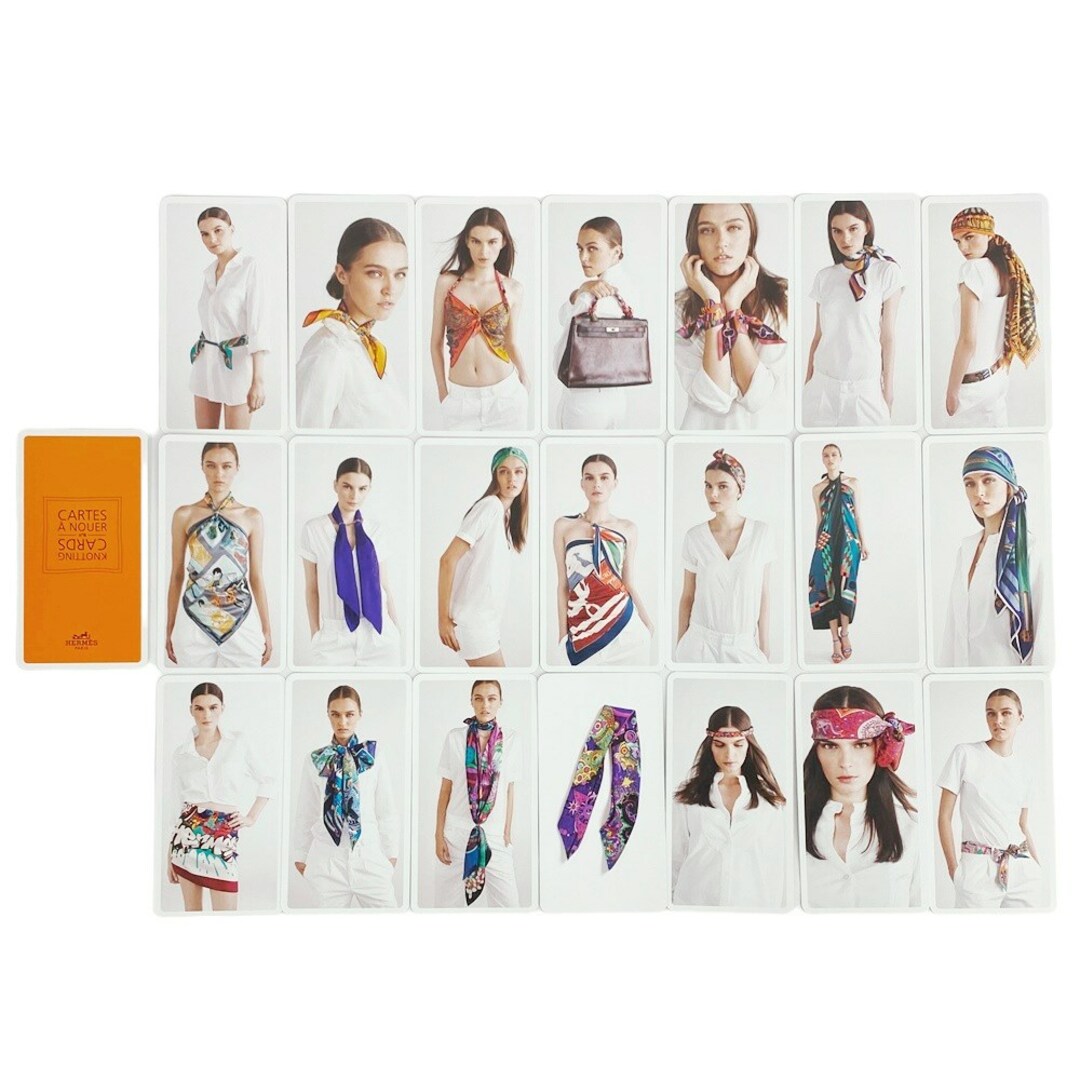 HERMES - □未使用□ エルメス アスコットタイ スカーフ HERMES - □未使用□ エルメス アスコットタイ スカーフ