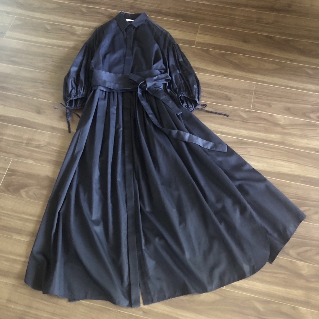 ebure ワンピース ドレス ベルト ロング シャツ マキシ エブール ebure ワンピース ドレス ベルト ロング シャツ マキシ エブール