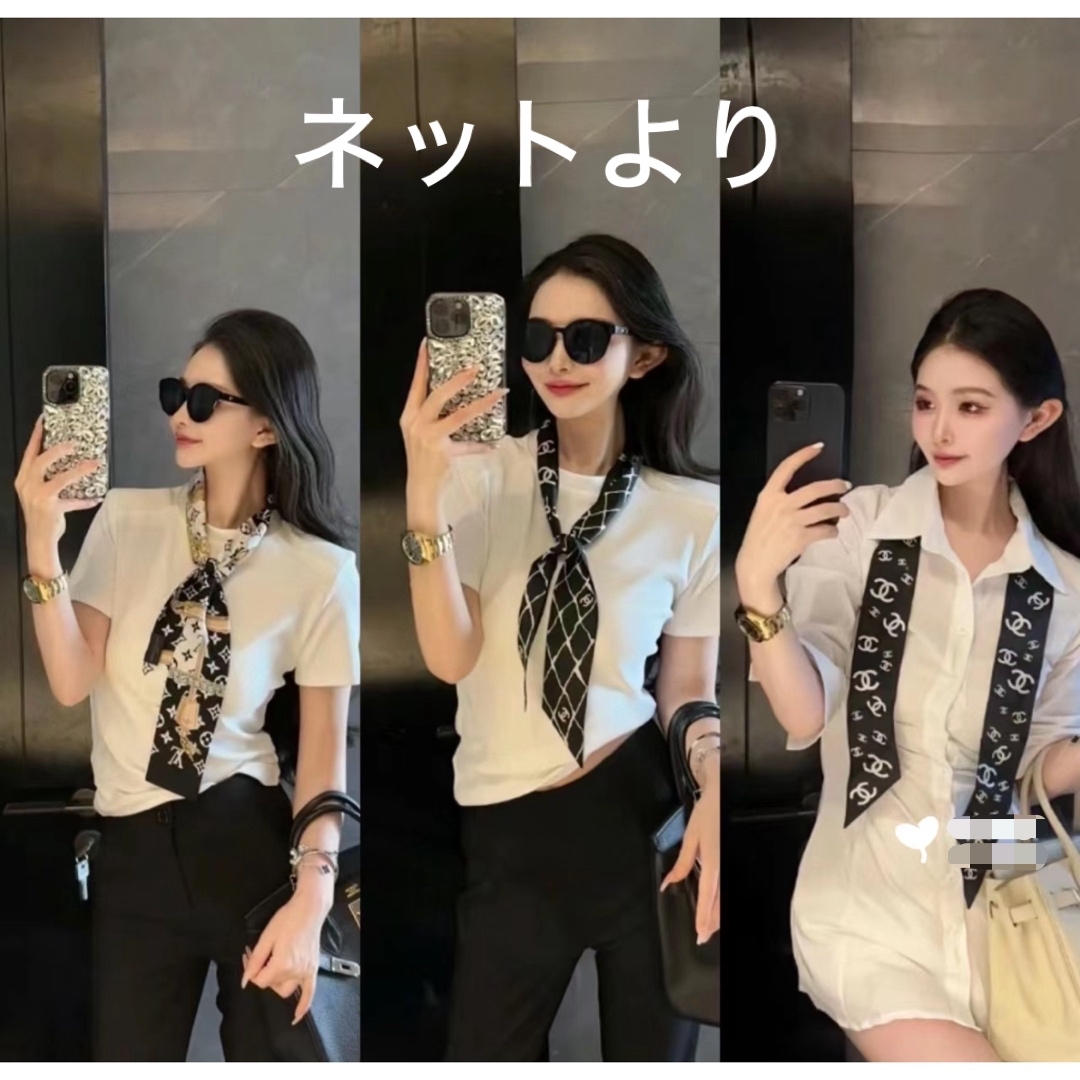 CHANEL - 新品 CHANEL 24B ヘアバンド スカーフの通販 by CHANEL - 新品 CHANEL 24B ヘアバンド スカーフの通販 by