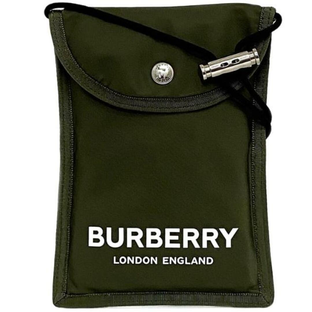 BURBERRY - バーバリー サコッシュ ショルダーバッグ カーキ BURBERRY - バーバリー サコッシュ ショルダーバッグ カーキ