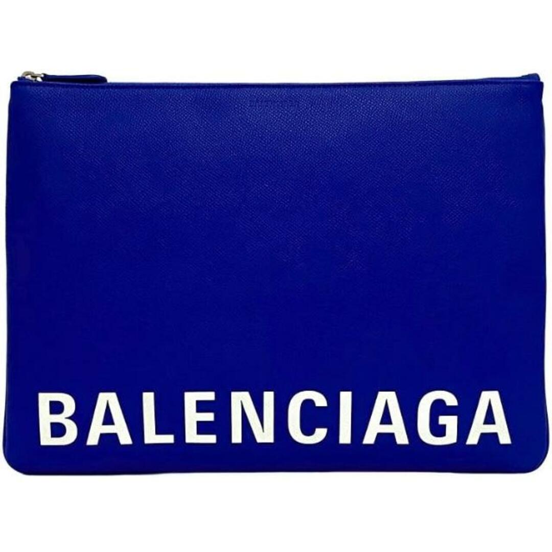 BALENCIAGA - バレンシアガ クラッチバッグ ブルー 579550 美品 BALENCIAGA - バレンシアガ クラッチバッグ ブルー 579550 美品