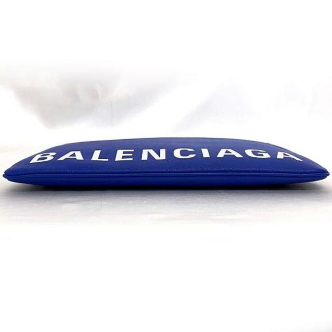 BALENCIAGA - バレンシアガ クラッチバッグ ブルー 579550 美品 BALENCIAGA - バレンシアガ クラッチバッグ ブルー 579550 美品