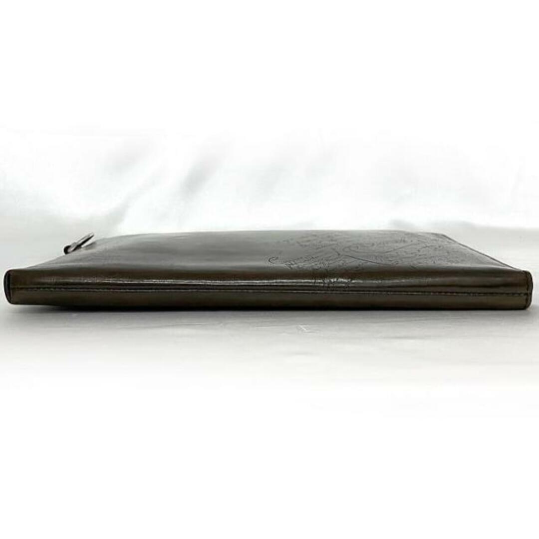 BERLUTI - ベルルッティ クラッチバッグ ニノ GM ブラウン BERLUTI - ベルルッティ クラッチバッグ ニノ GM ブラウン