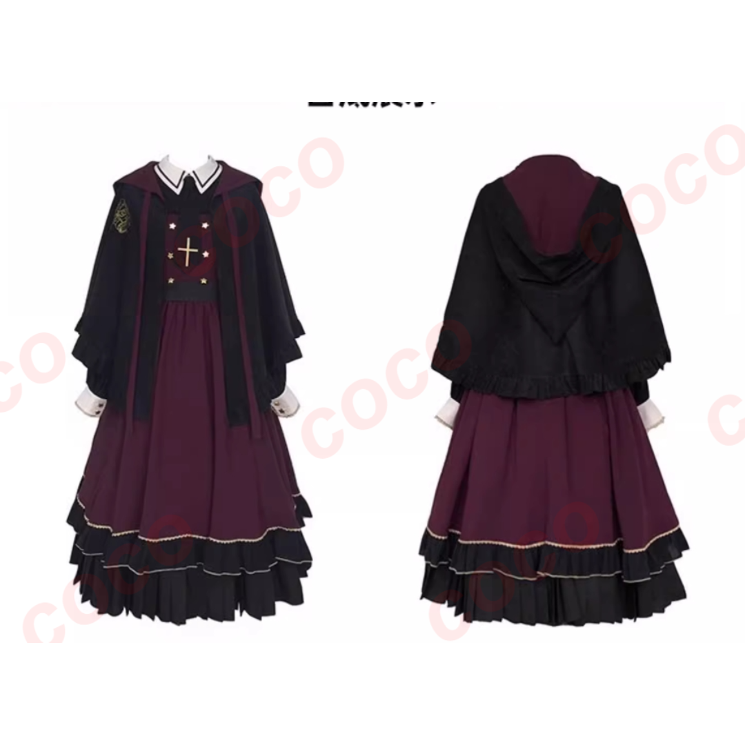 豊富な商品から オリジナル lolita ロリータワンピース2点セット 見習魔法使い 衣装