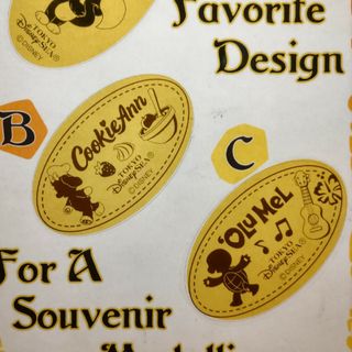 ダッフィー(ダッフィー)のTDS ダッフィー&フレンズ クッキーアンとオル・メルのスーベニアメダル(キャラクターグッズ)