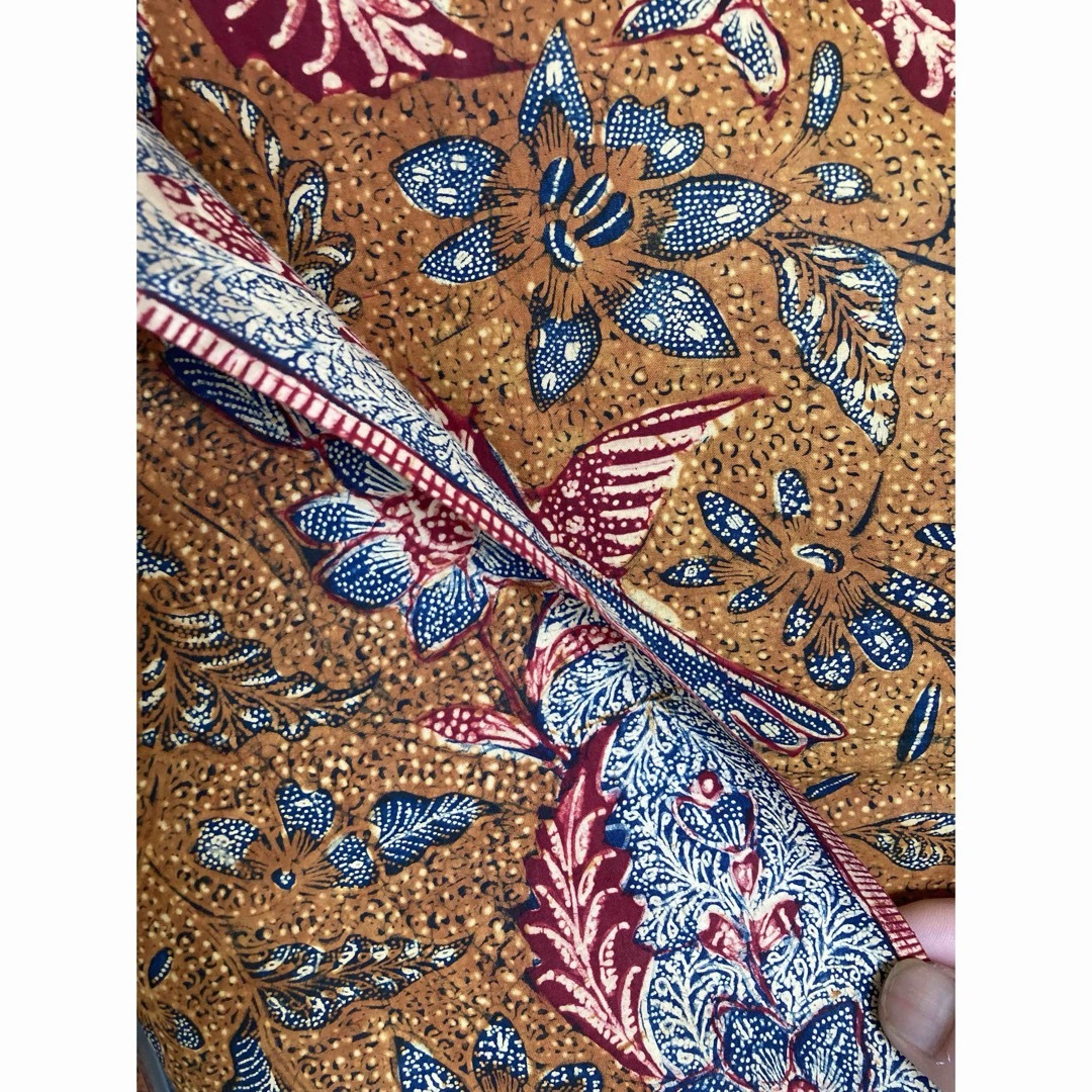635 オールドバティック ジャワ更紗 古布 ヴィンテージ batik 635 オールドバティック ジャワ更紗 古布 ヴィンテージ batik