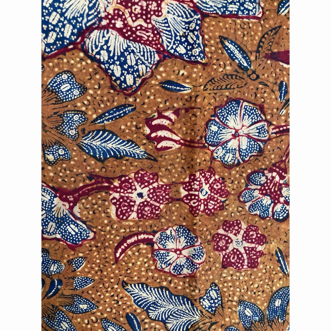 635 オールドバティック ジャワ更紗 古布 ヴィンテージ batik 635 オールドバティック ジャワ更紗 古布 ヴィンテージ batik