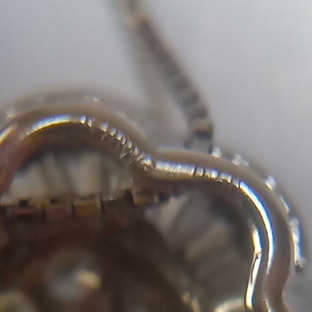 K18WG ダイヤモンドネックレス 2種カット QVC K18WG ダイヤモンドネックレス 2種カット QVC