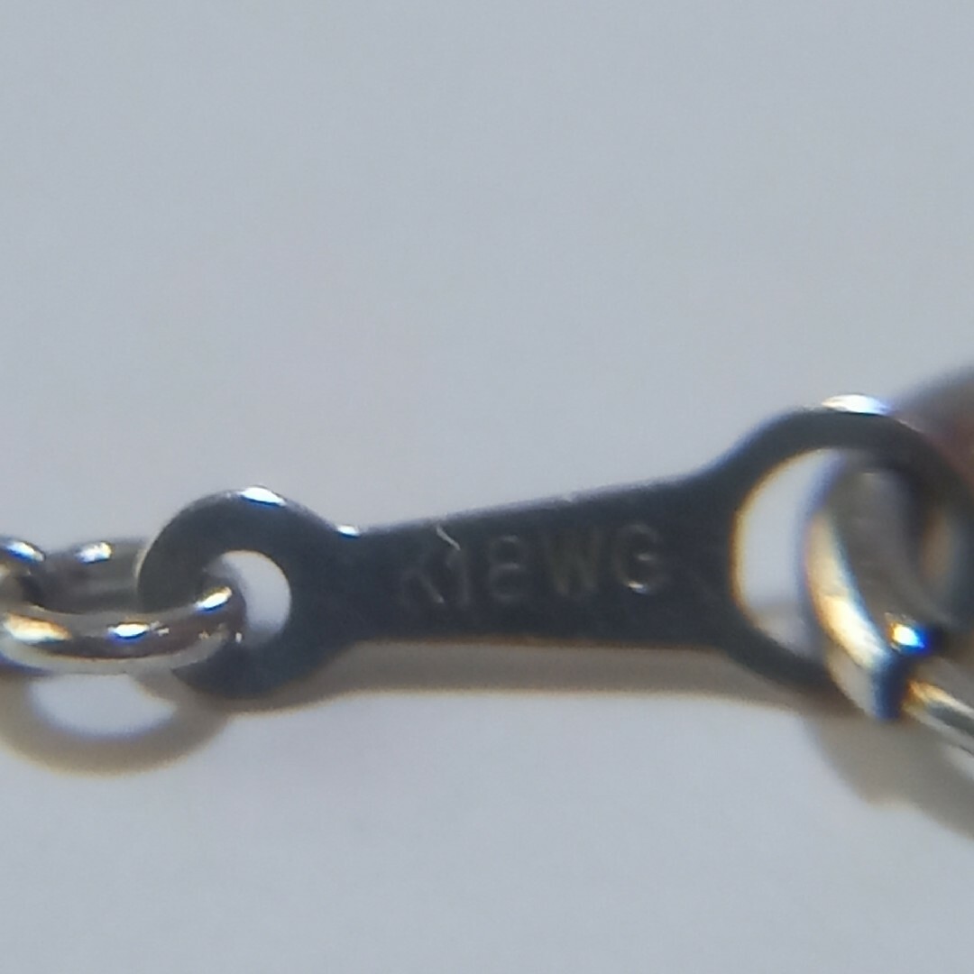 K18WG ダイヤモンドネックレス 2種カット QVC K18WG ダイヤモンドネックレス 2種カット QVC