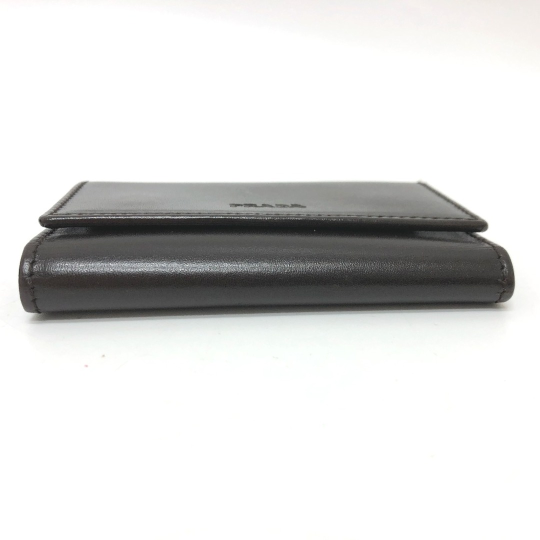 プラダ PRADA ロゴ M25 鍵 6連 キーケース レザー ブラック プラダ PRADA ロゴ M25 鍵 6連 キーケース レザー ブラック