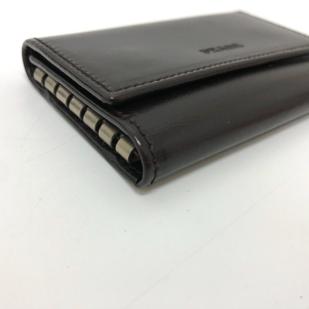 プラダ PRADA ロゴ M25 鍵 6連 キーケース レザー ブラック プラダ PRADA ロゴ M25 鍵 6連 キーケース レザー ブラック