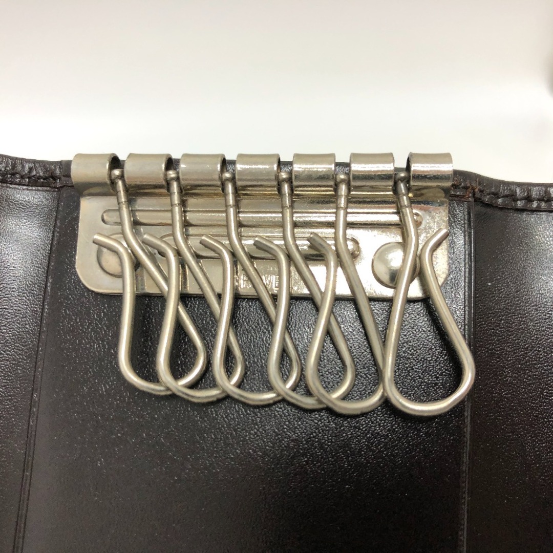 プラダ PRADA ロゴ M25 鍵 6連 キーケース レザー ブラック プラダ PRADA ロゴ M25 鍵 6連 キーケース レザー ブラック