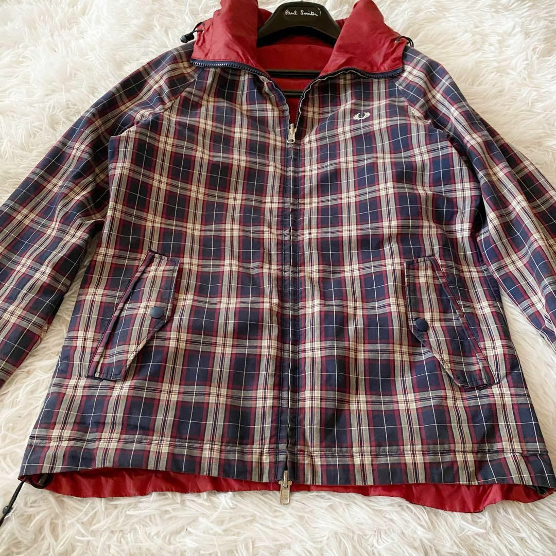FRED PERRY - フレッドペリー パーカー リバーシブル チェック FRED PERRY - フレッドペリー パーカー リバーシブル チェック