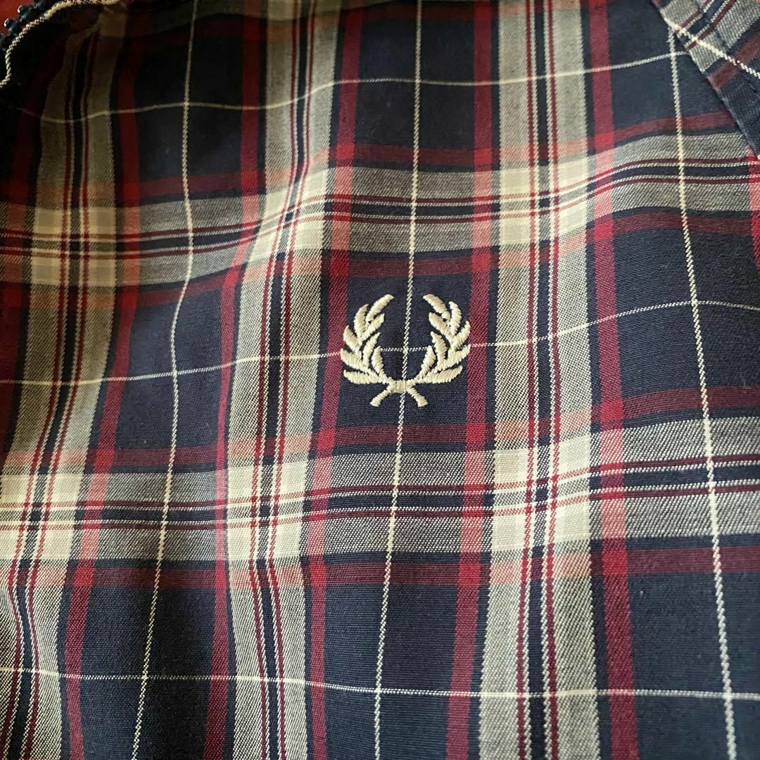 FRED PERRY - フレッドペリー パーカー リバーシブル チェック FRED PERRY - フレッドペリー パーカー リバーシブル チェック