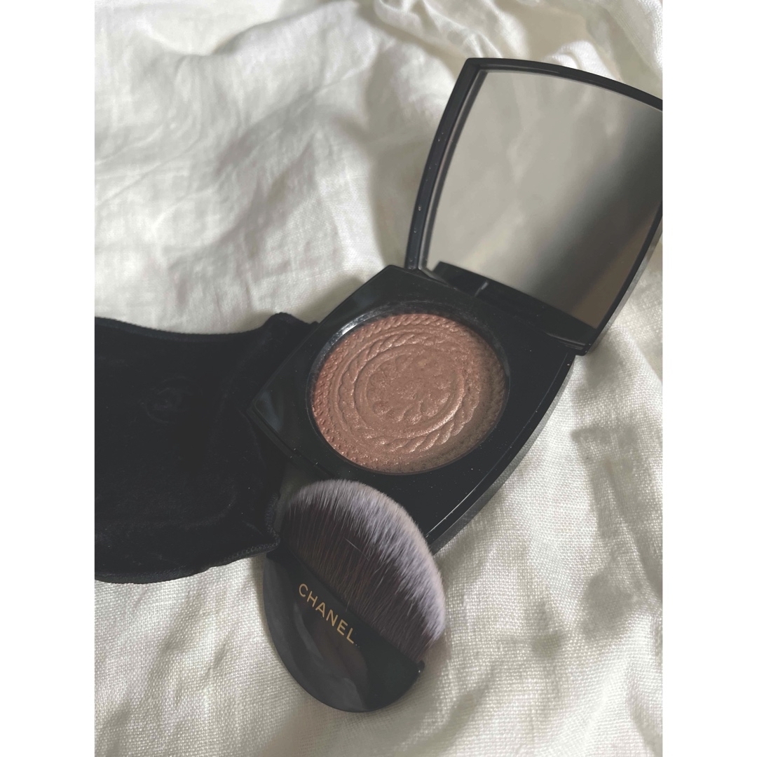 CHANEL フェイスパウダー メタルピーチ - 家具 CHANEL フェイスパウダー メタルピーチ - 家具