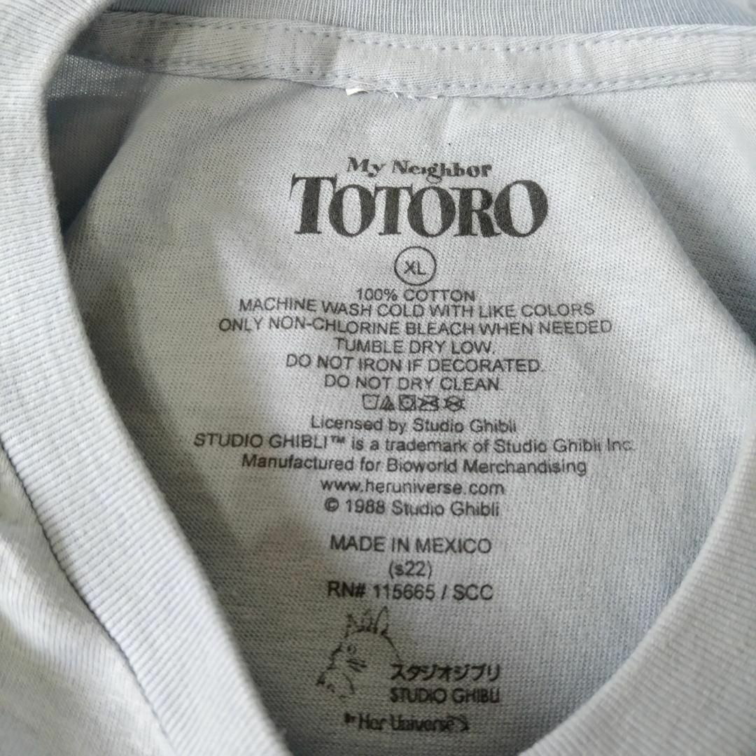 ジブリ - となりのトトロ Tシャツ XL スタジオジブリ 映画T ジブリ - となりのトトロ Tシャツ XL スタジオジブリ 映画T