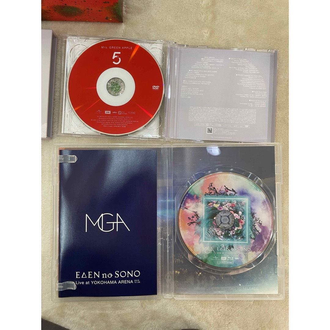 Mrs.GREEN APPLE 完全生産限定DVD BOX 4枚 ミュージック Mrs.GREEN APPLE 完全生産限定DVD BOX 4枚 ミュージック