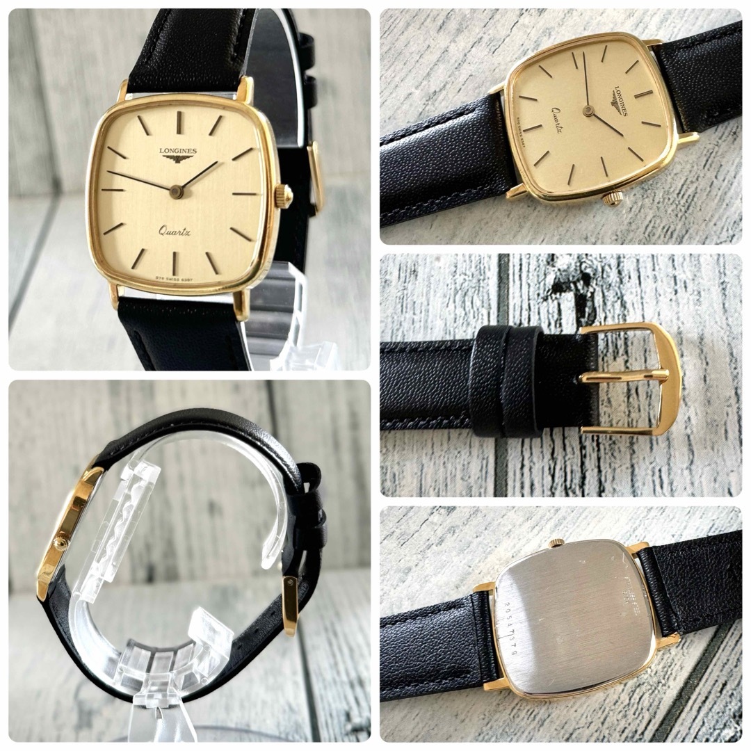 LONGINES - 【希少】LONGINES ロンジン 腕時計 メンズ スクエア LONGINES - 【希少】LONGINES ロンジン 腕時計 メンズ スクエア