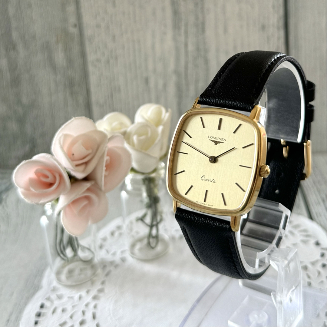 LONGINES - 【希少】LONGINES ロンジン 腕時計 メンズ スクエア LONGINES - 【希少】LONGINES ロンジン 腕時計 メンズ スクエア
